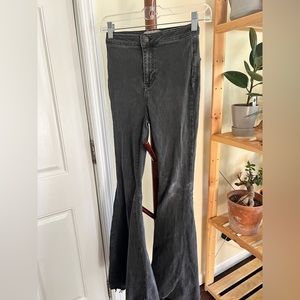 Free people float on flare jeans
